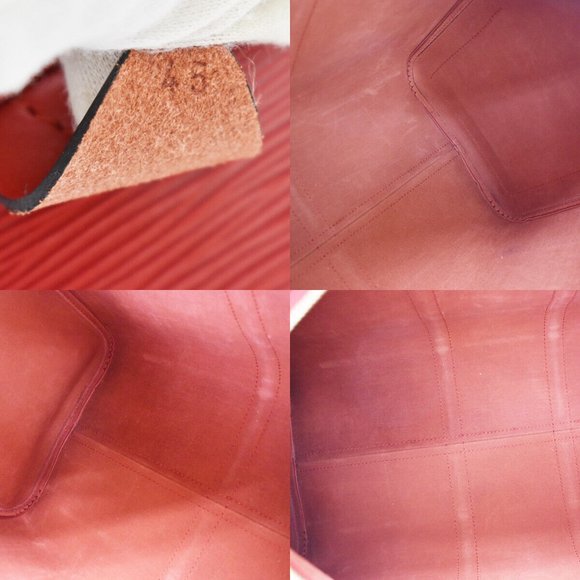 Keepall 45 Epi Leather Red Hand Bag - Picture 9 of 9